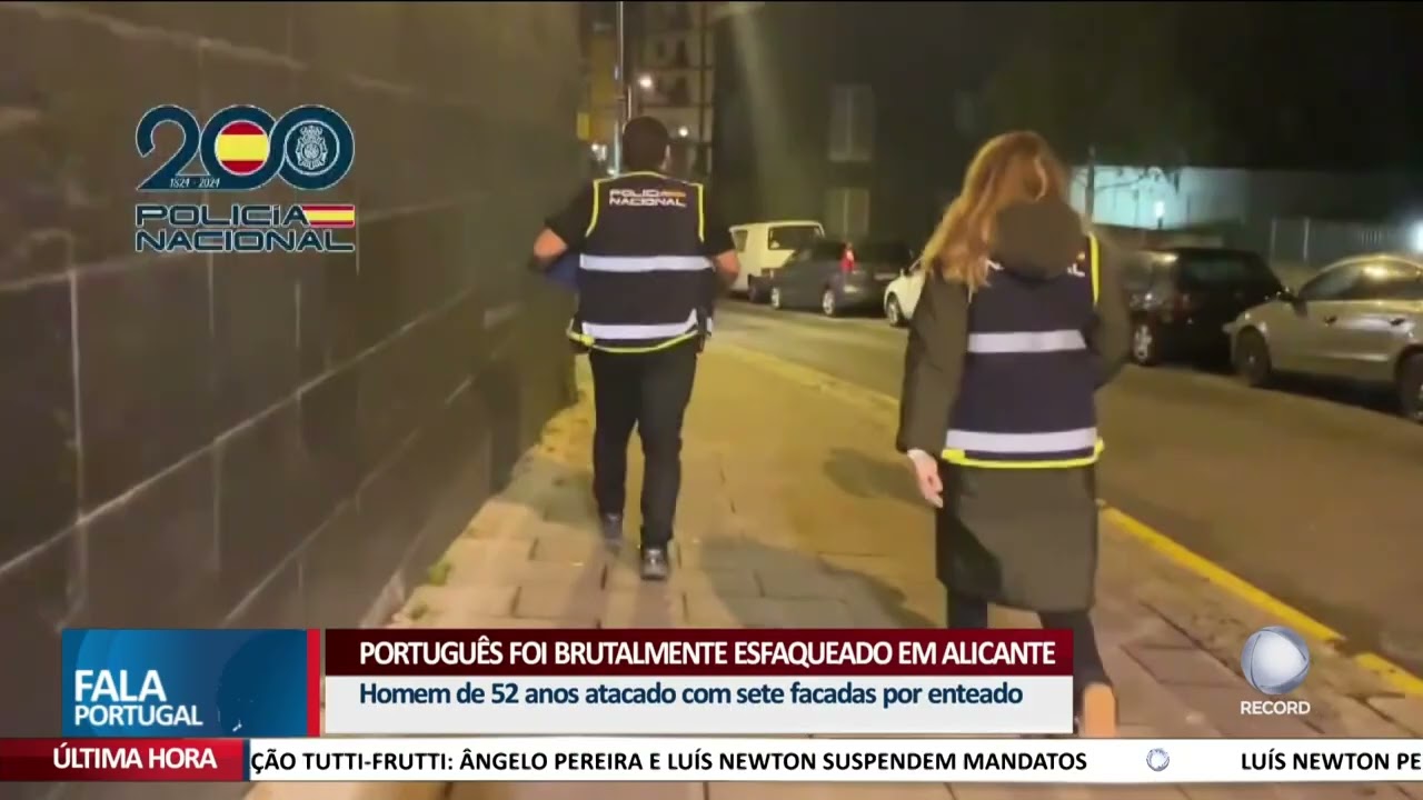 Português foi brutalmente esfaqueado em Alicante