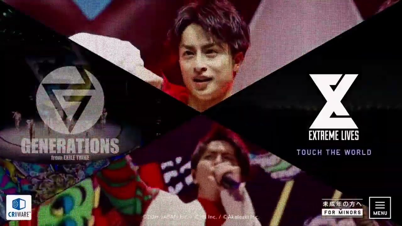 【EXTREME LIVES(エクスト)OP】 #GENERATIONS  #EXtremeLIVES