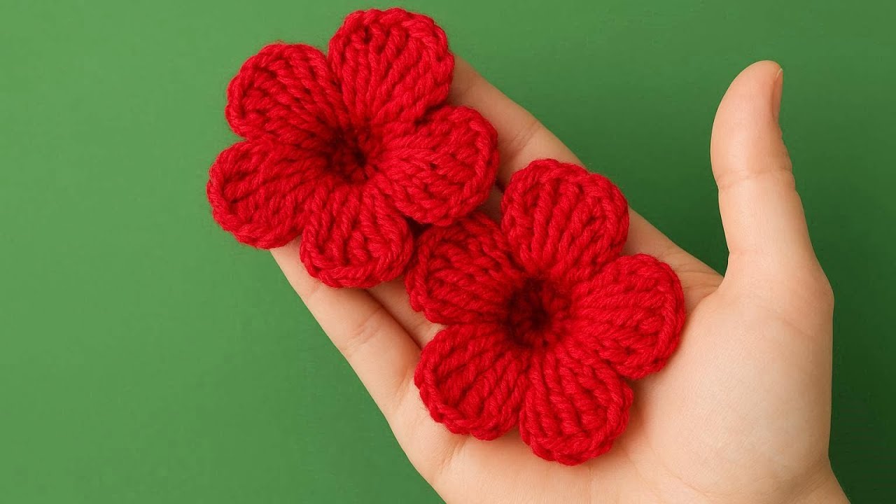 Super easy crochet bell flower tutorial for beginners 