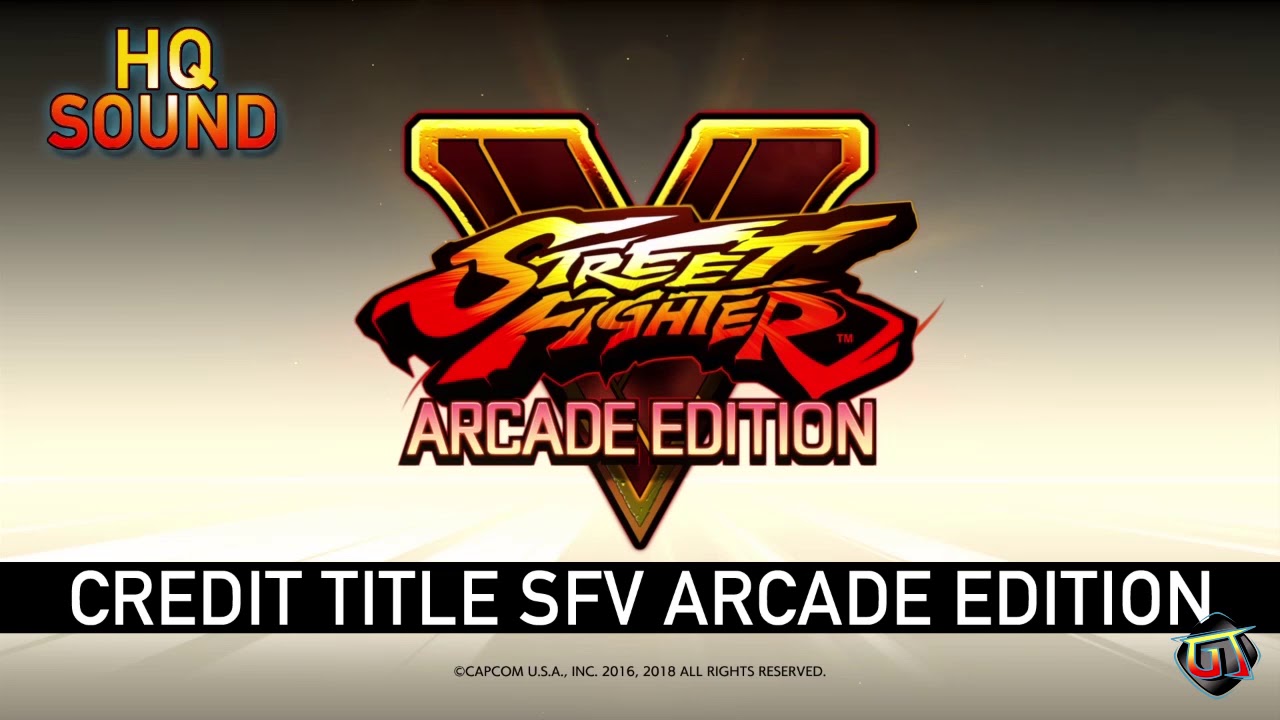 HQ Credit Title / Street Fighter Arcade Edition
