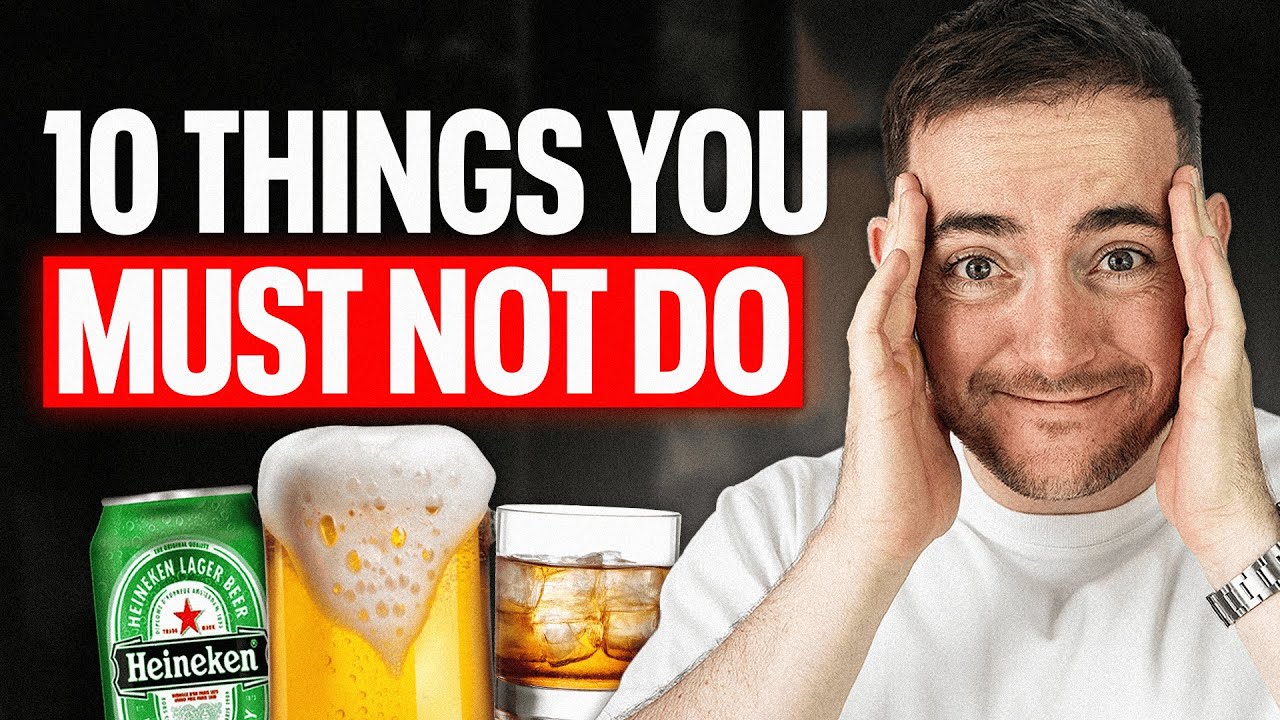 When Stopping Alcohol, You MUST AVOID These 10 Things