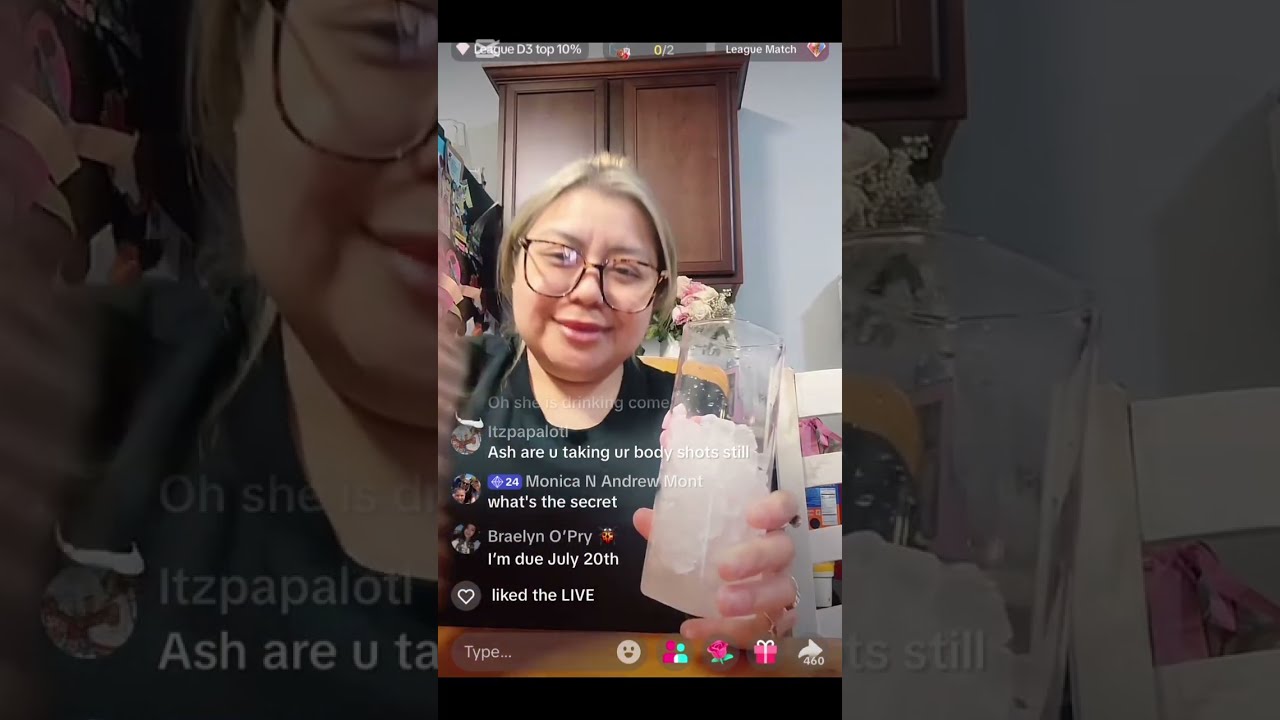 Ash Trevino with Uncle Fester Saturday TikTok live video