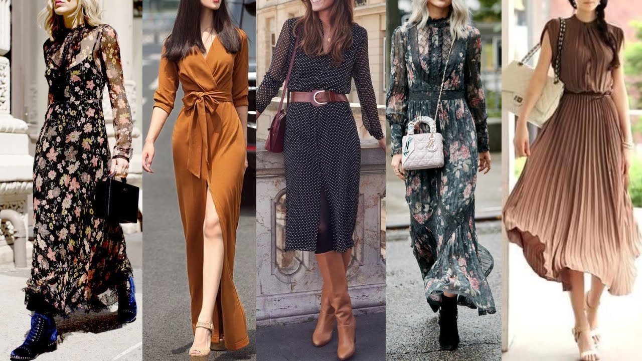 VESTIDOS LARGOS MODERNOS/ VESTIDOS LARGOS CASUALES Y MODERNOS/ VESTIDOS LARGOS EN TENDENCIA DE MODA
