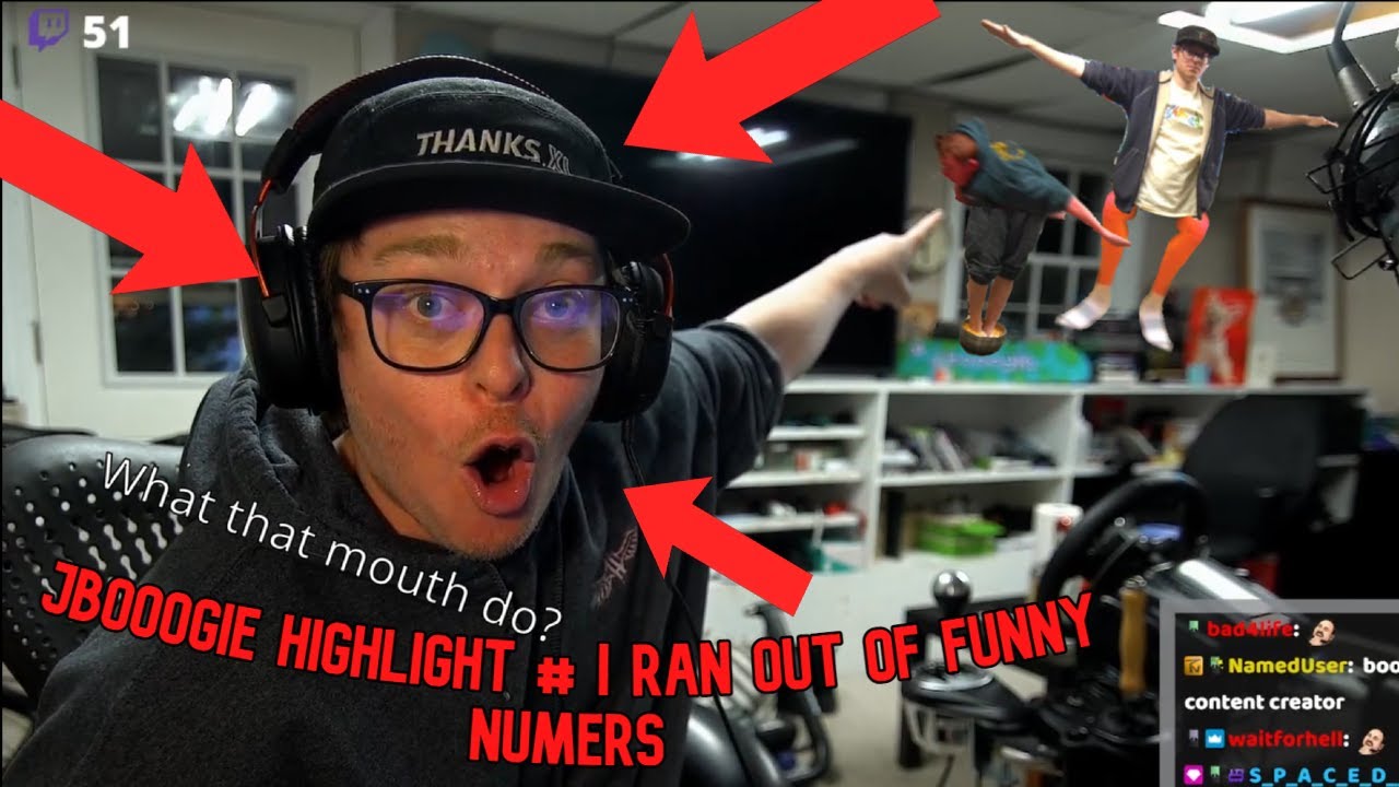 Jbooogie highlight # I've run out of funny numbers