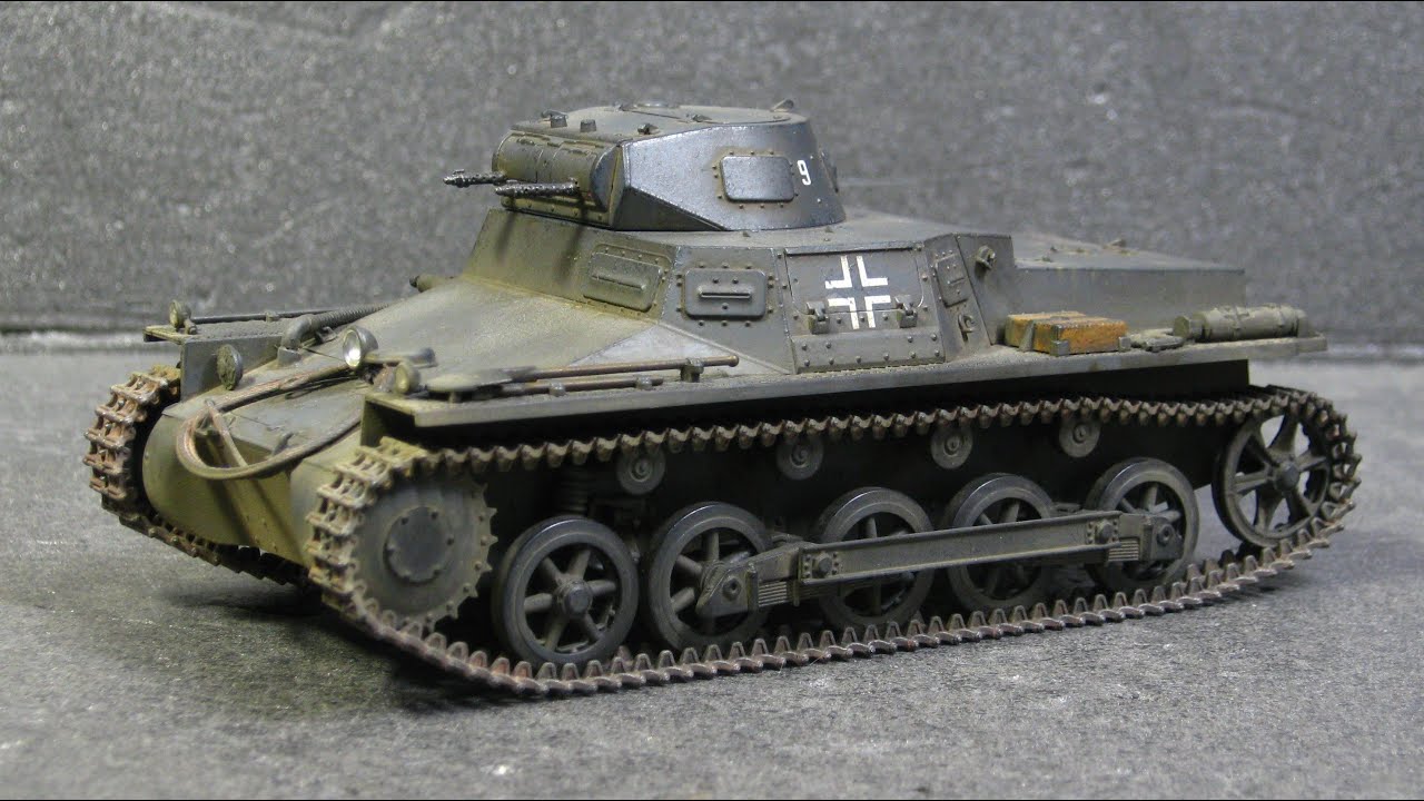 TAMIYA 1/35 GERMAN TANK PANZERKAMPFWAGEN I Ausf.B Plastic model kit