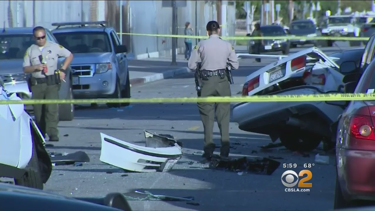 Out-Of-Control Driver In Maywood Plows Into 2 Pedestrians, 3 Cars