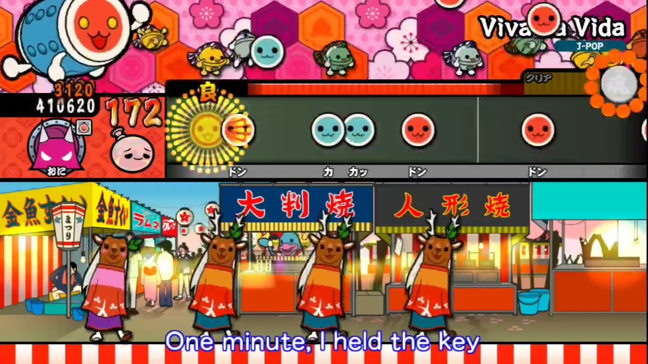 【太鼓の達人WiiU3 創作譜面】Viva La Vida - Coldplay