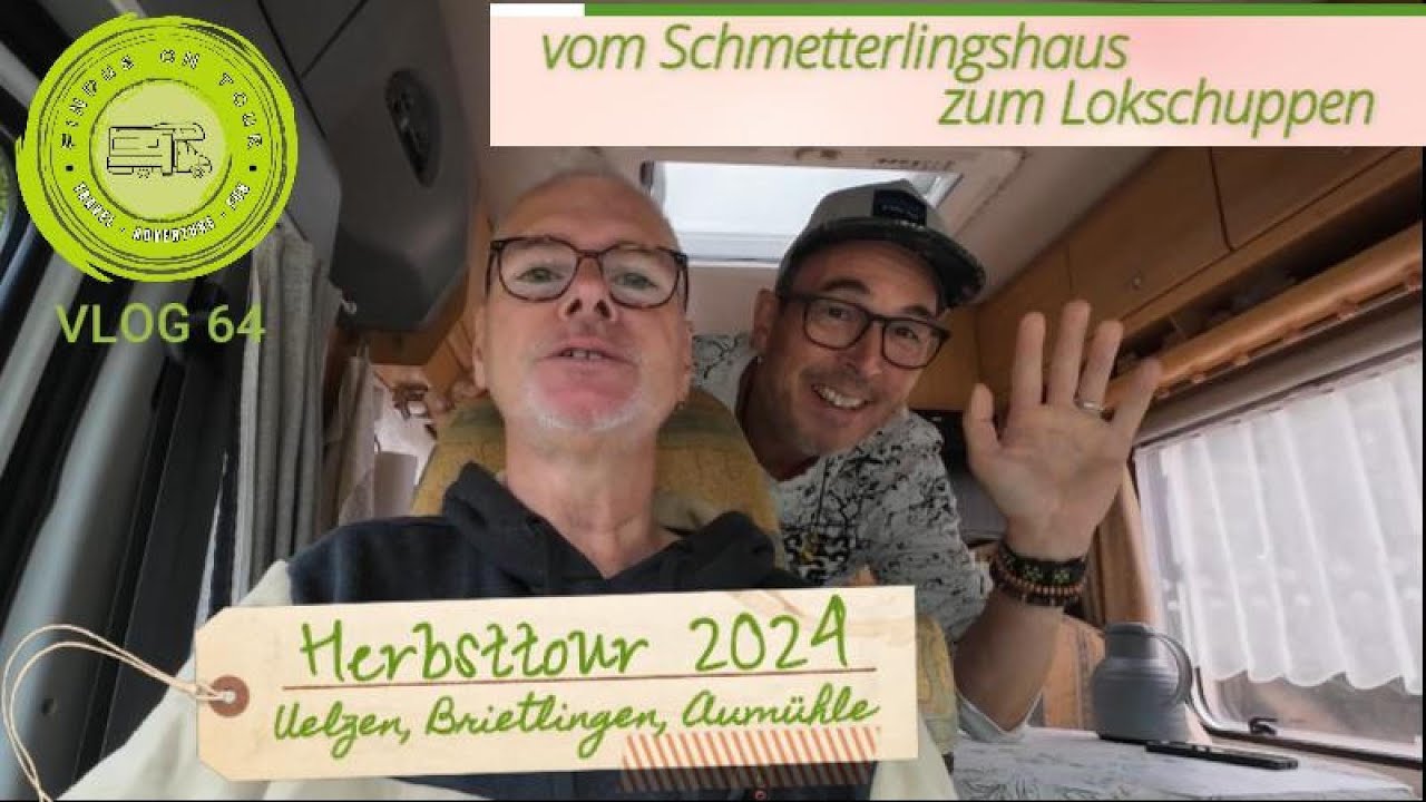 FINDUS auf Herbst-Tour - von Uelzen über Lüneburg nach Schleswig Holstein zum Lokschuppen Aumühle
