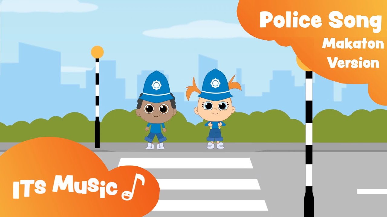 Makaton - POLICE SONG - ITS Music with Singing Hands