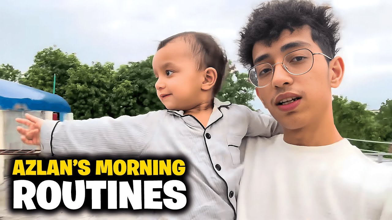 Azlan's morning routine || Beyoung got talent behind the scenes😂
