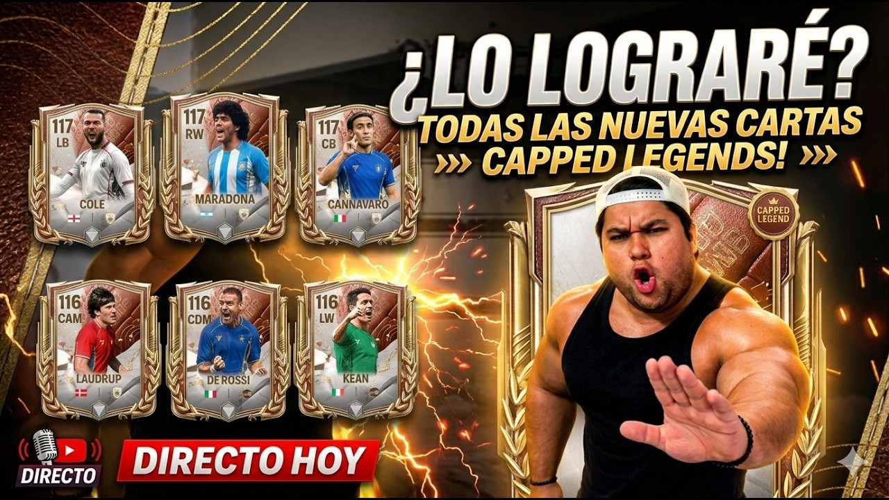 ¡Llega Maradona y REGRESO EPICO DE ROBBIE KEAN a FC MOBILE en CAPPED LEGENDS!