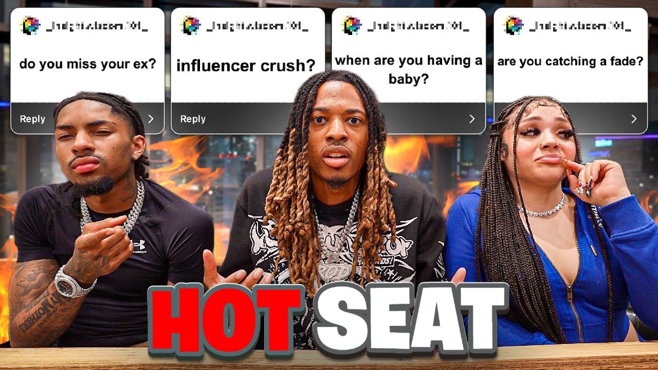 WE GOT PUT IN THE HOTSEAT! 🔥 FT. NETTE & DAE DAE 