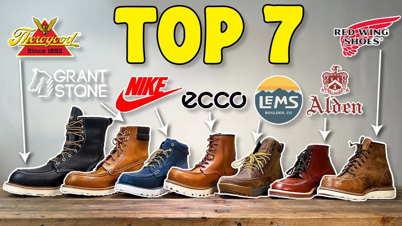 Top 7 moc toe boots ranked best to worst