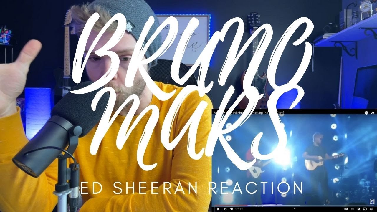 BRUNO MARS & ED SHEERAN - THINKING OUT LOUD - LIVE - REACTION