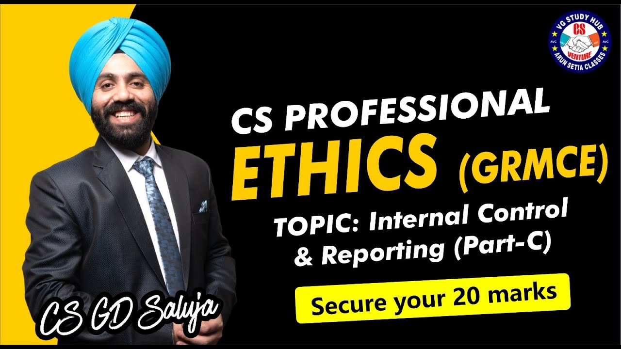 🔴 CS Professional I Marathon Series I GRMCE (Ethics) I June 23 Attempt I CS GD SALUJA 🔴