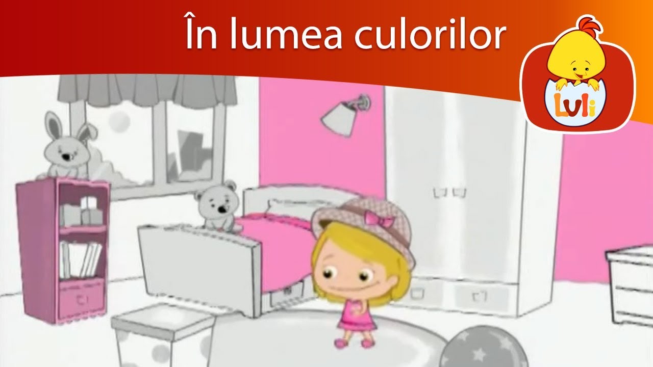 În lumea culorilor - Roz, pentru copii - Luli TV