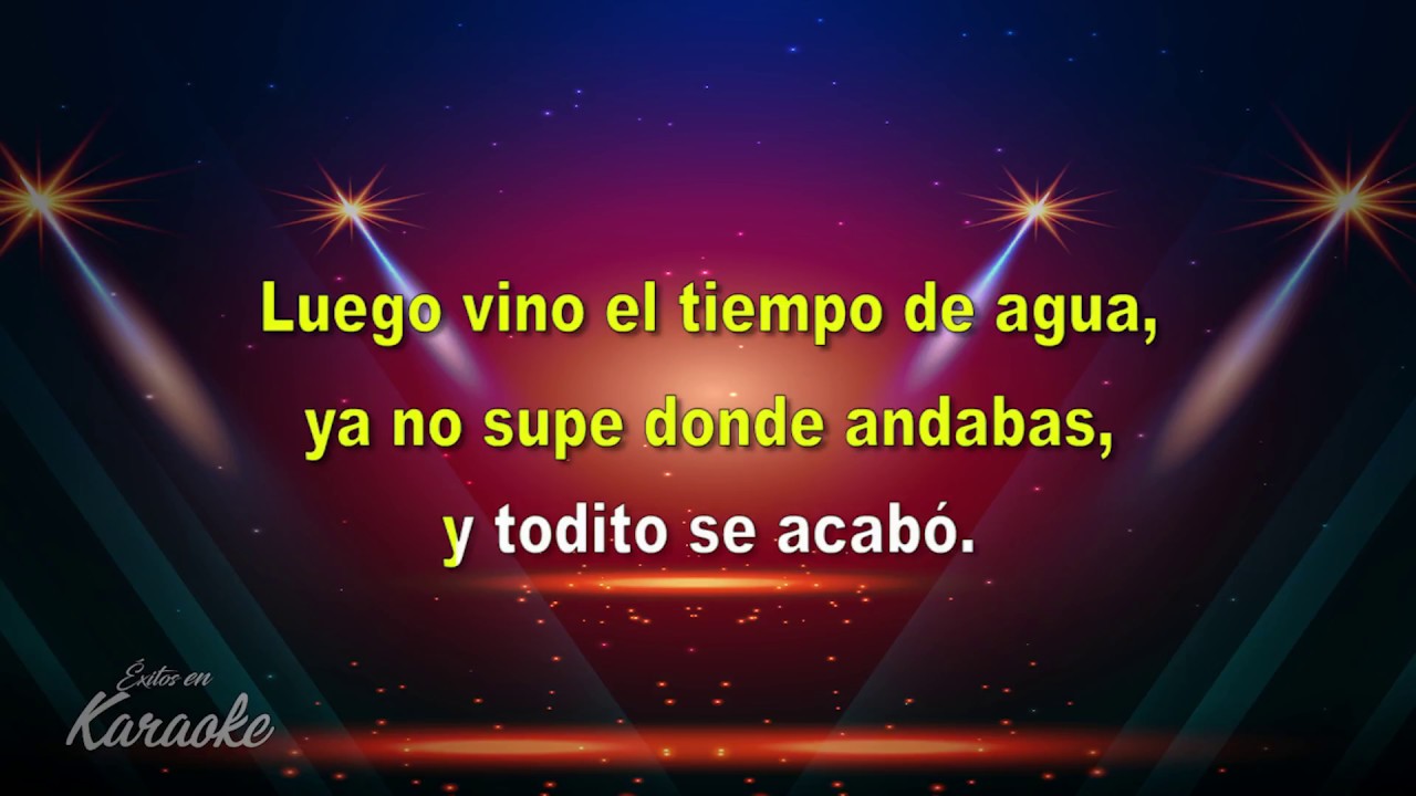 El Puente Roto-karaoke