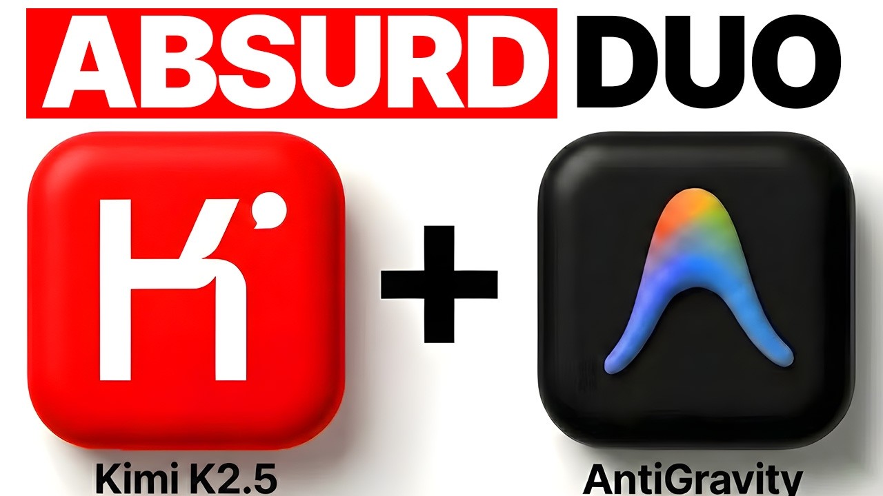 Google AntiGravity + Kimi K2.5 — это просто БЕЗУМИЕ! 🤯