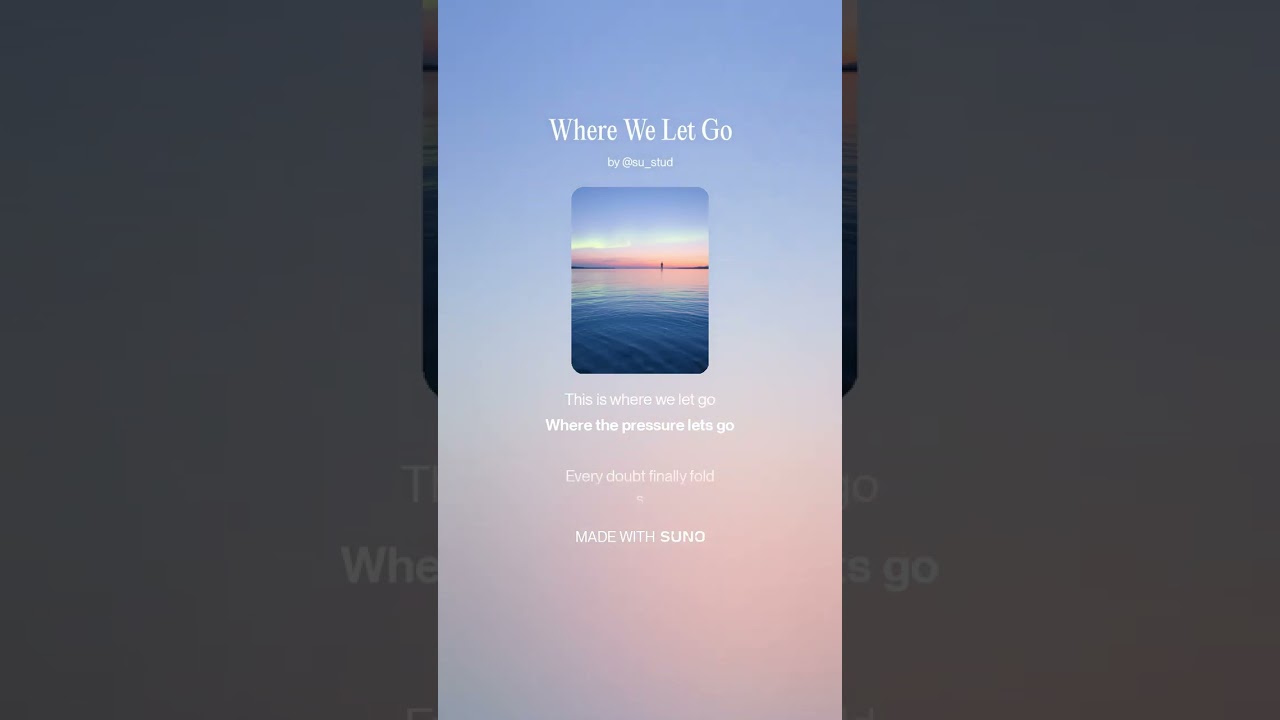 Where We Let Go