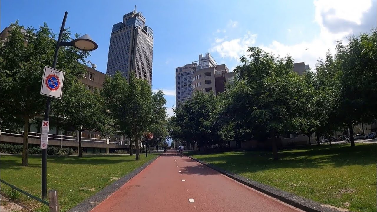 Cycling in Amsterdam, August 3rd 2021
