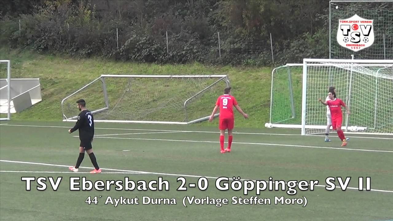 13.Spieltag Kreisliga A3: TSV Ebersbach - 1.Göppinger SV II
