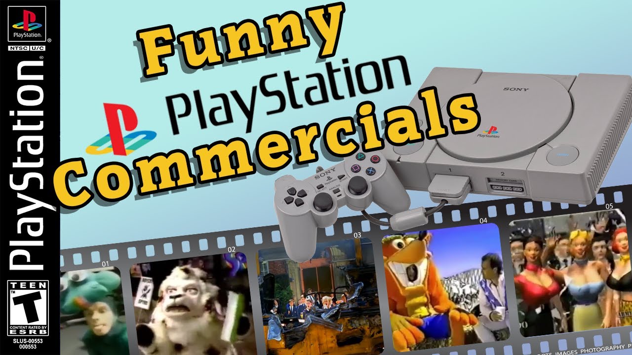 Funny Playstation PS1 Commercials