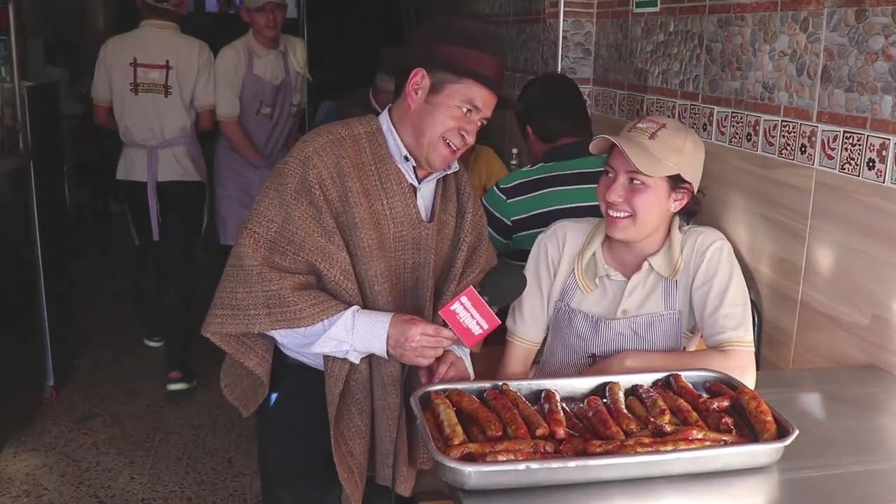 Comida Típica Boyacense en Mosquera con El Campesino Youtuber