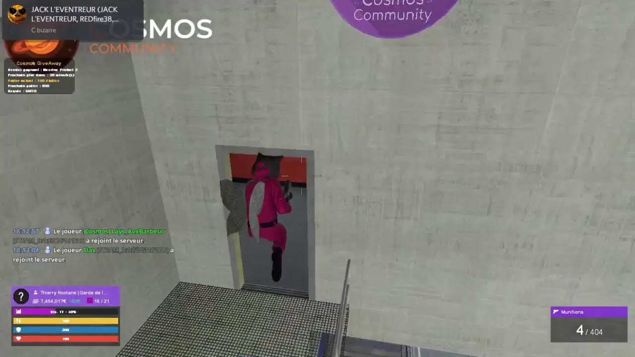 live je joue a gmod prisonrp cosmos  fr