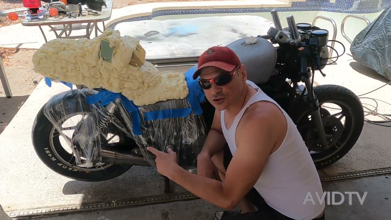 BUILDING THE 1983 HONDA MAGNA REAR COWL #AVIDTV @AVIDTV123
