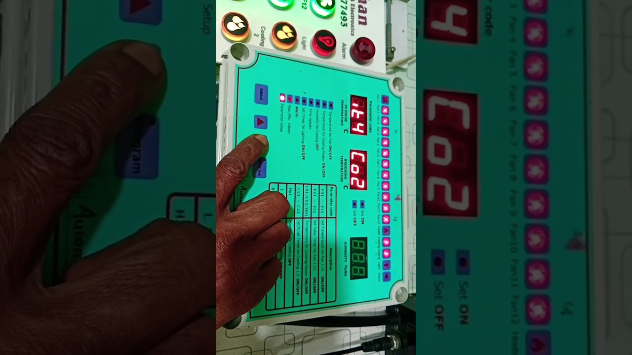 Automation master k controller ki settings