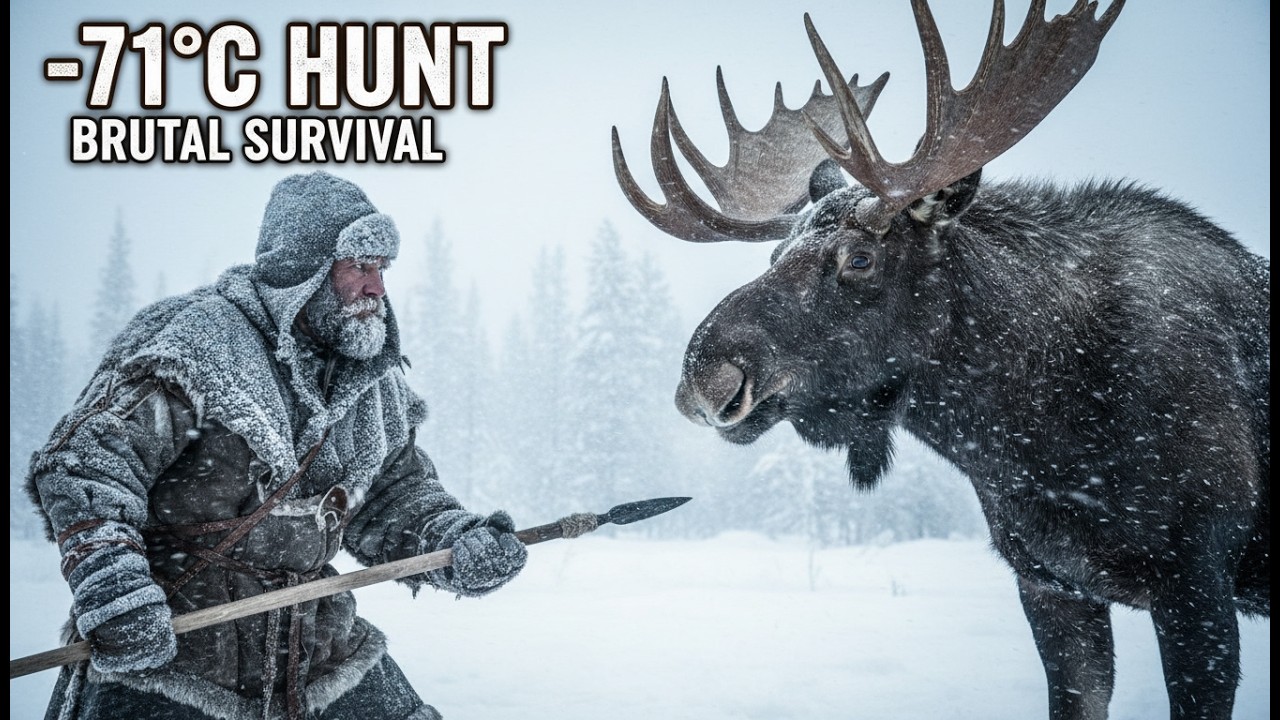 Brutal Hunt: 12 Massive Moose in -71&deg;C Yakutia | Extreme Cold Survival Documentary