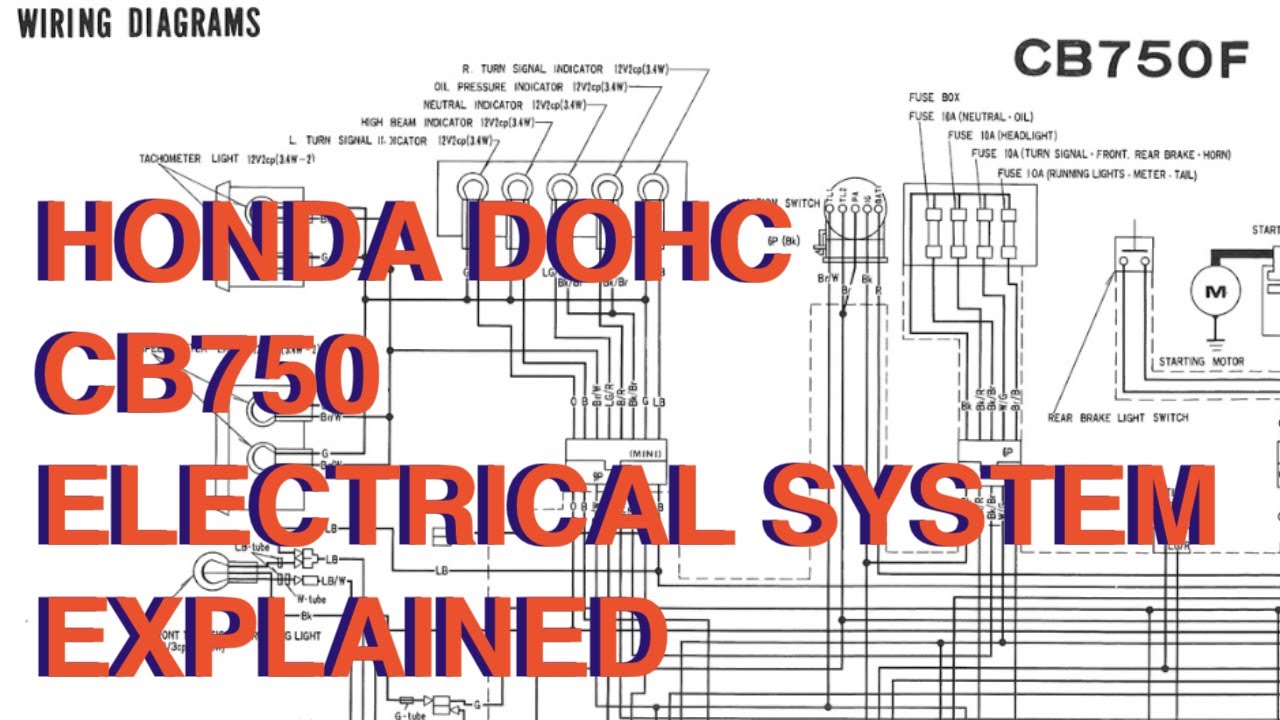 1980 Honda CB750 DOHC Electrical System Explained