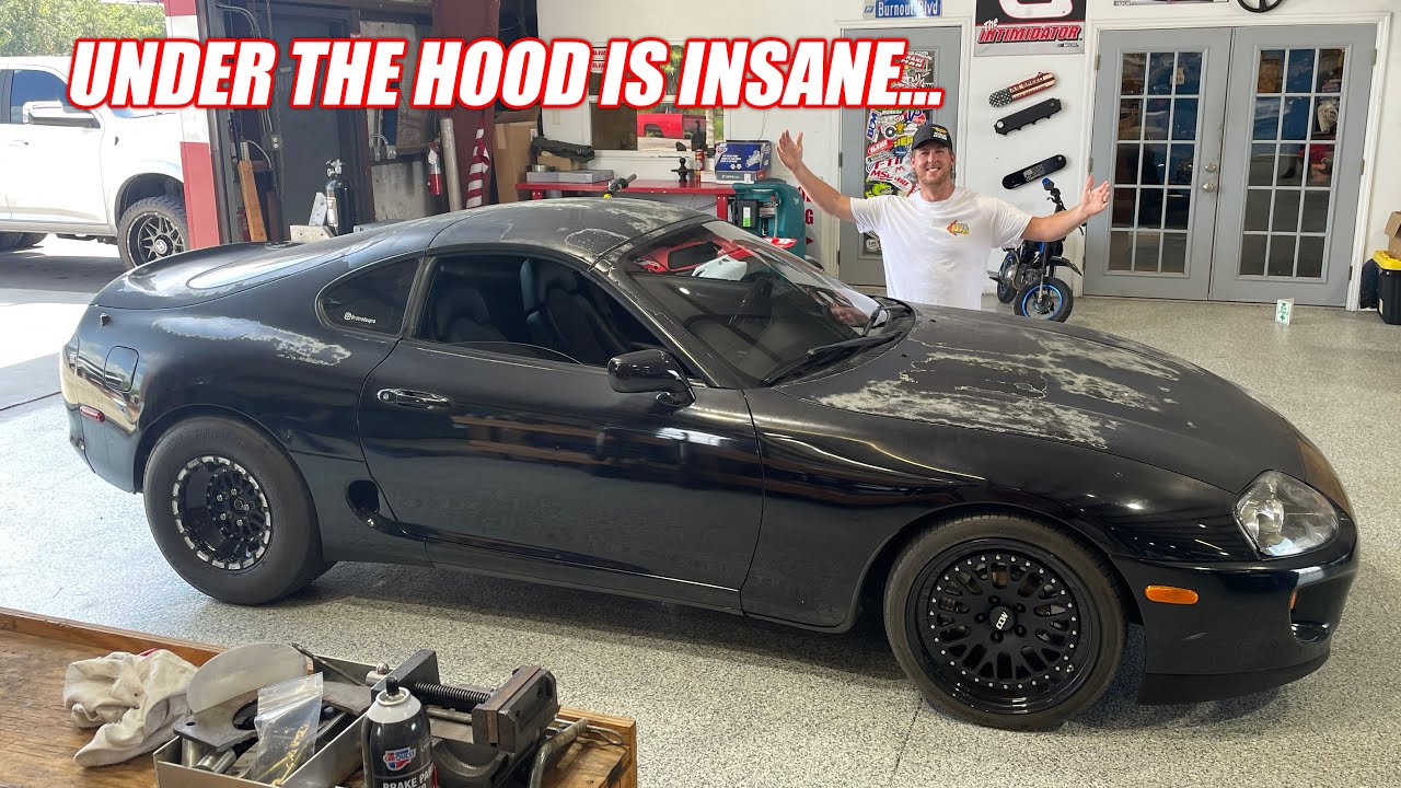 Мы могли бы купить эту СПЯЩУЮ Toyota Supra... Она уродлива, но сборка просто БЕЗУМНАЯ!!!!