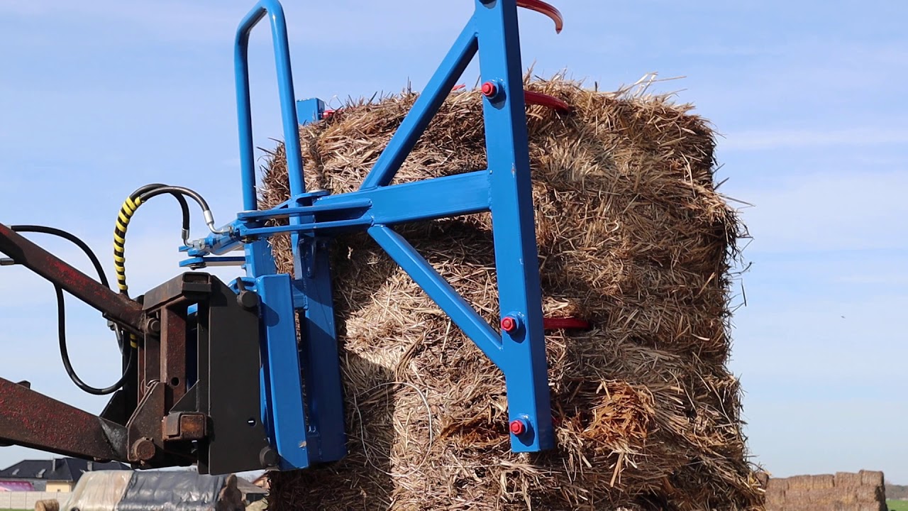 Prezentacja chwytak do bel Agro Cel