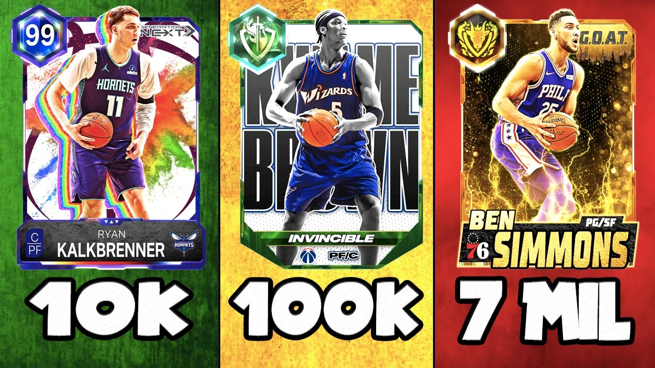 RANKING THE BEST PLAYER AT EACH PRICE IN NBA 2K26 MyTEAM!