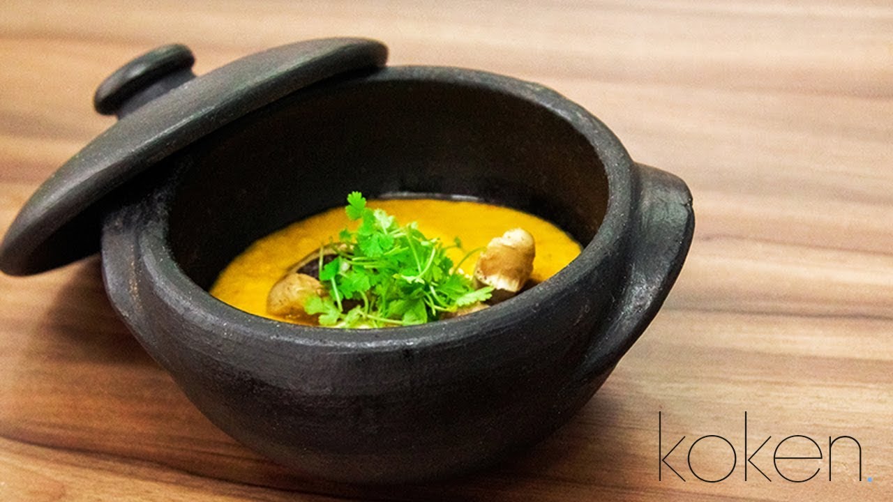 Receita de Moqueca Vegetariana de Pupunha e Cogumelos
