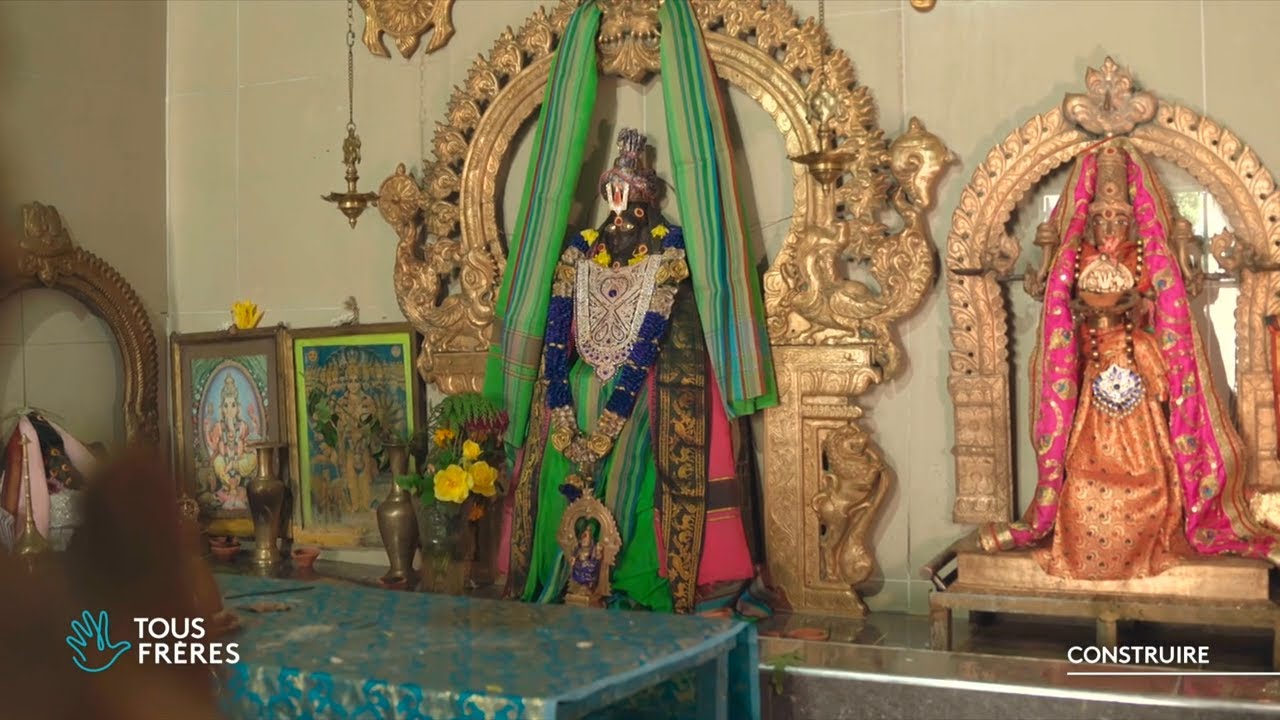 La reconstruction du temple de Shiva Peroumal à la Réunion | Sur le terrain