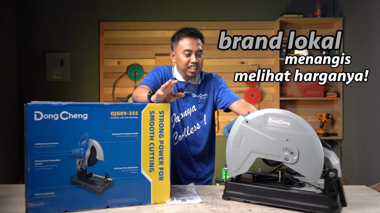 harga generik kualitas kelas atas!! - DONGCHENG DJG09-355 CUT-OFF 355 MESIN POTONG METAL 14"