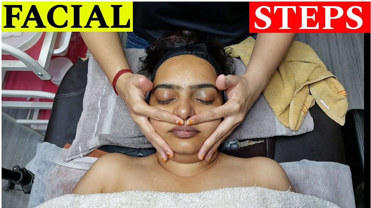 FACIAL STEPS | FACIAL AT HOME | FACIAL STEPS TUTORIAL | PROPER HAND MOVEMENTS TECHNIQUES TUTORIAL