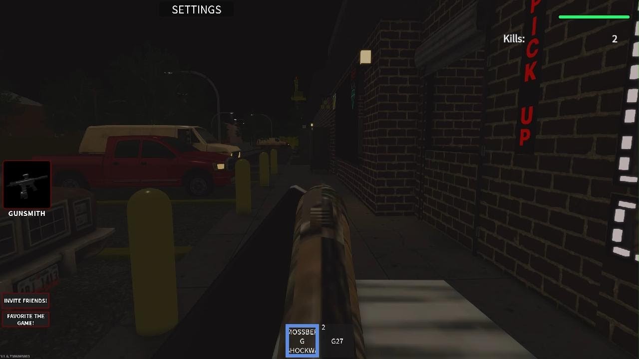 footage of me being bad at a gun game
