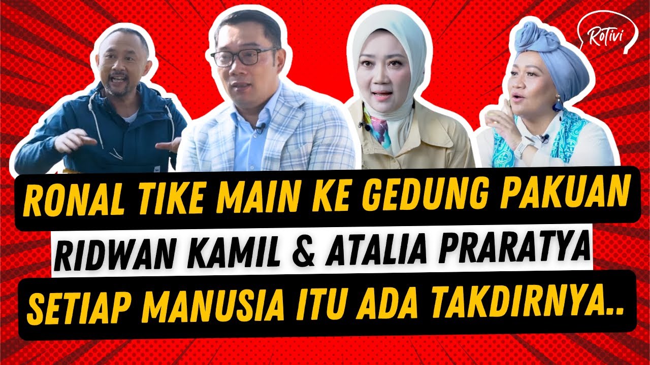 THE PREDIKSI KALAH SAMA ATALIA PRARATYA‼️RIDWAN KAMIL NGAJARIN TEH CINTA TOURING MOTOR‼️