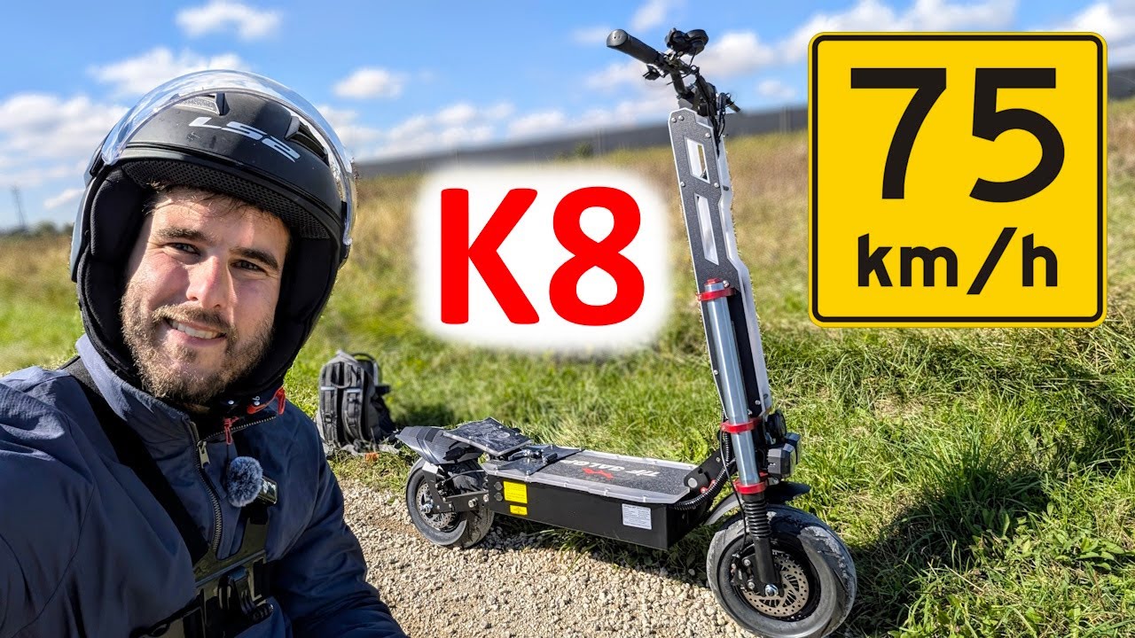 Tifgalop K8 - 6000w pour cette trottinette électrique !