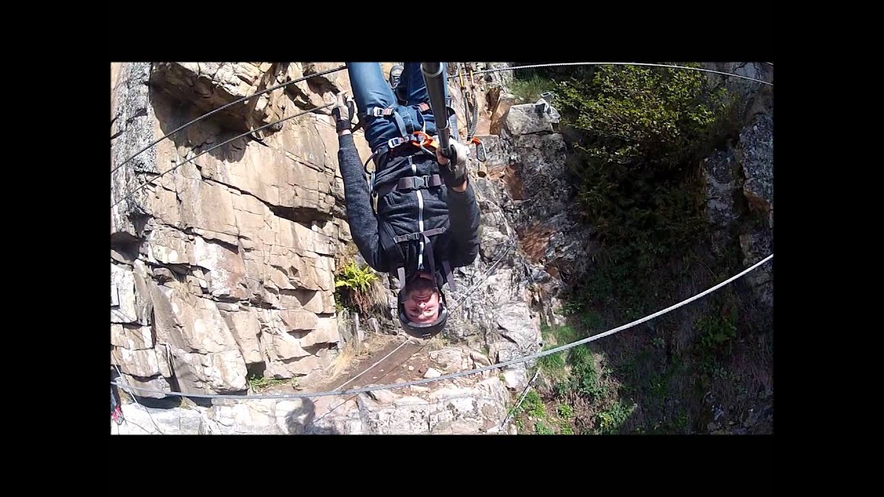 Via Ferrata Malzieu Lozère 2015 Gopro
