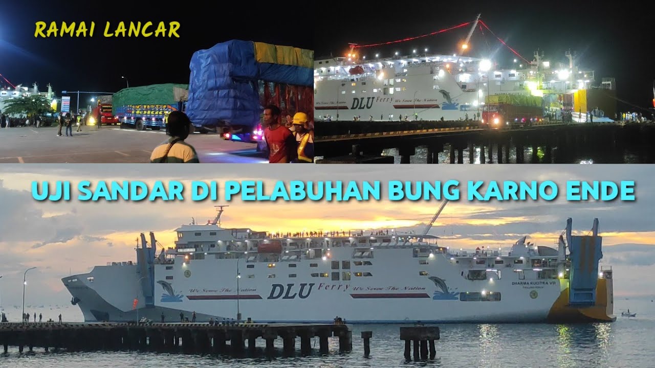 Pelabuhan Ende Kembali Bergeliat, KM Dharma Rucitra 8 Sukses Uji Sandar