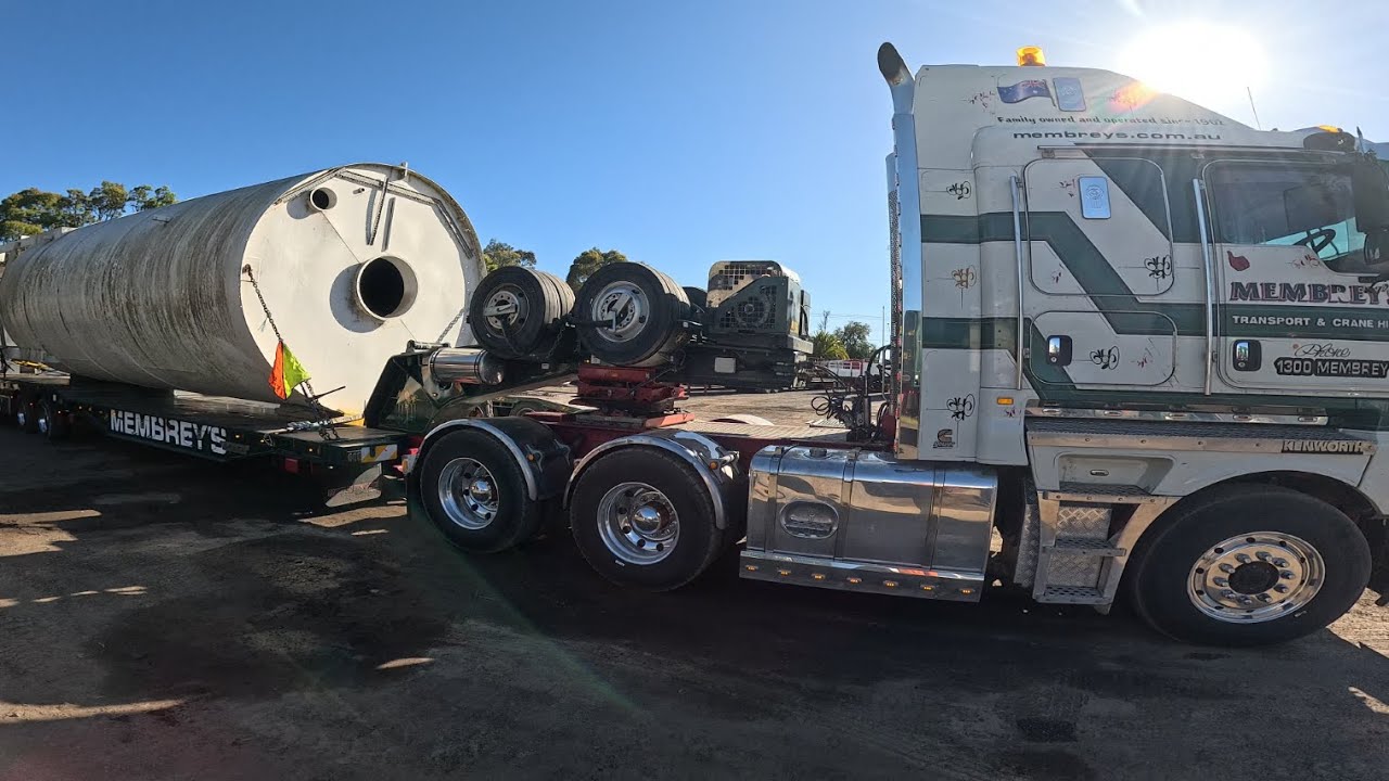FIRST FLOAT JOB, SILO DELIVERY (HEAVY HAULAGE)