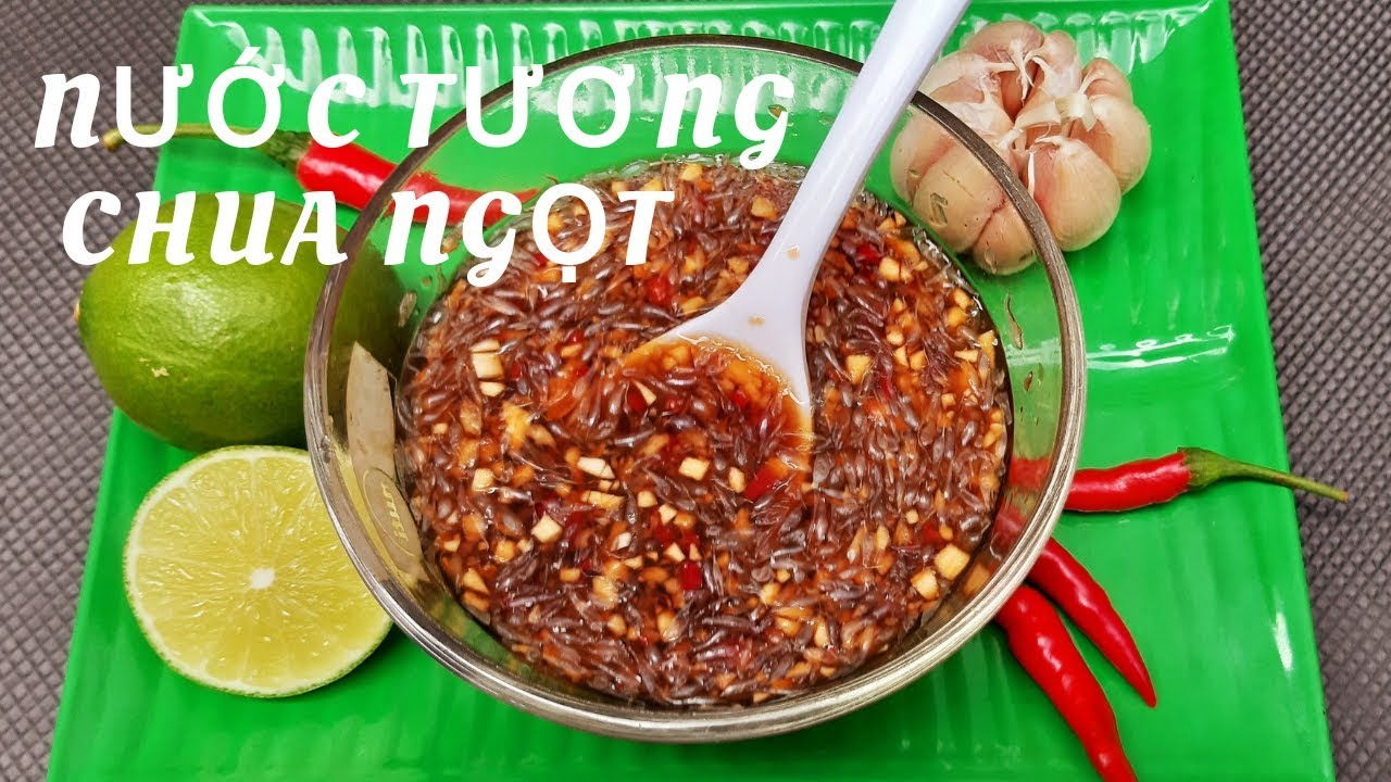 Cách Làm Nước Tương Chua Ngọt ăn bún gạo xào, mì xào ngon và đơn giản