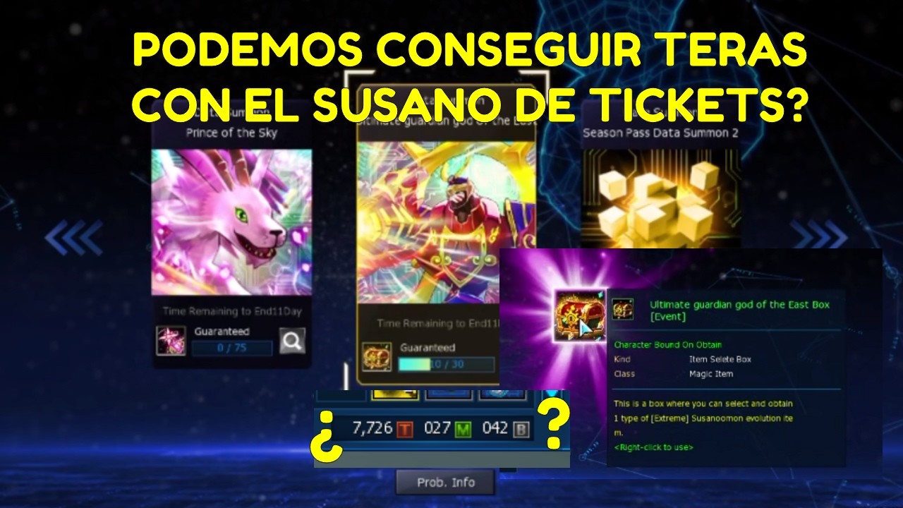 Y SI USAMOS ESTE EVENTO PARA GENERAR TERAS, SE PUEDE? SE VINO EL SUSANO GARANTIZADO, DMO