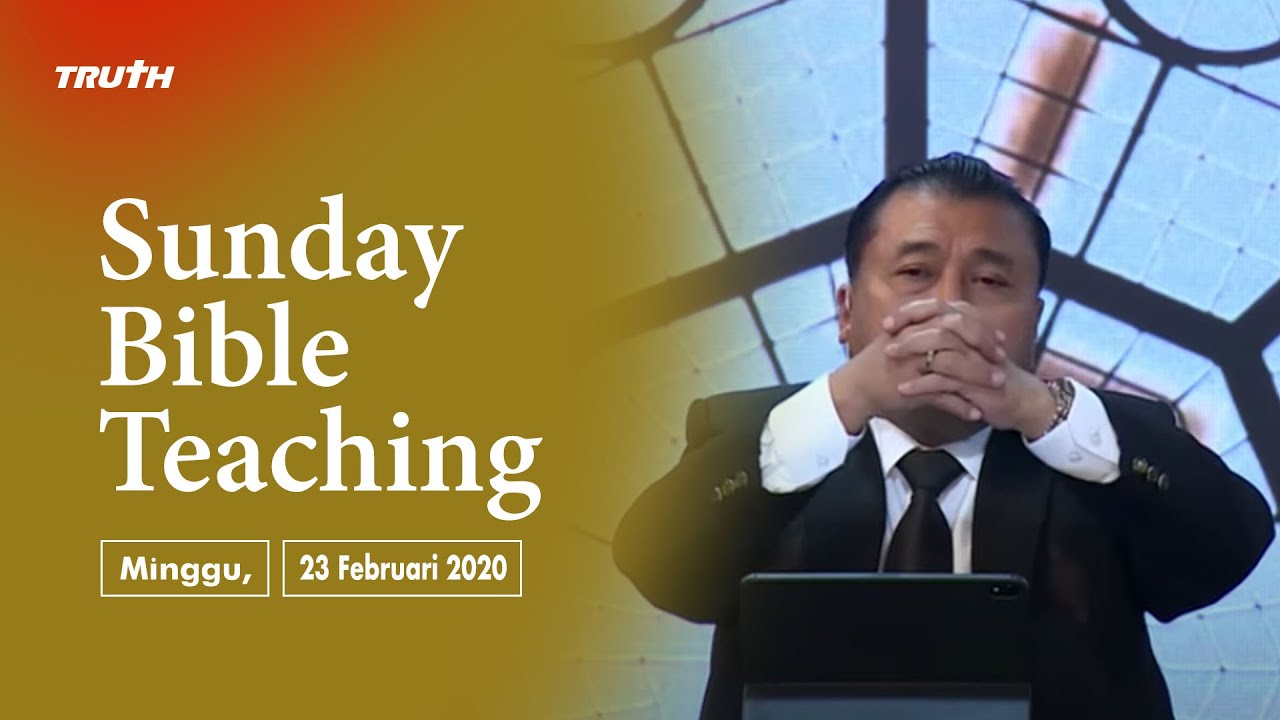 MENGIKUT YESUS, MENCARI MASALAH | Pdt. Dr. Erastus Sabdono | SBT - 23 Februari 2020 (LIVE)