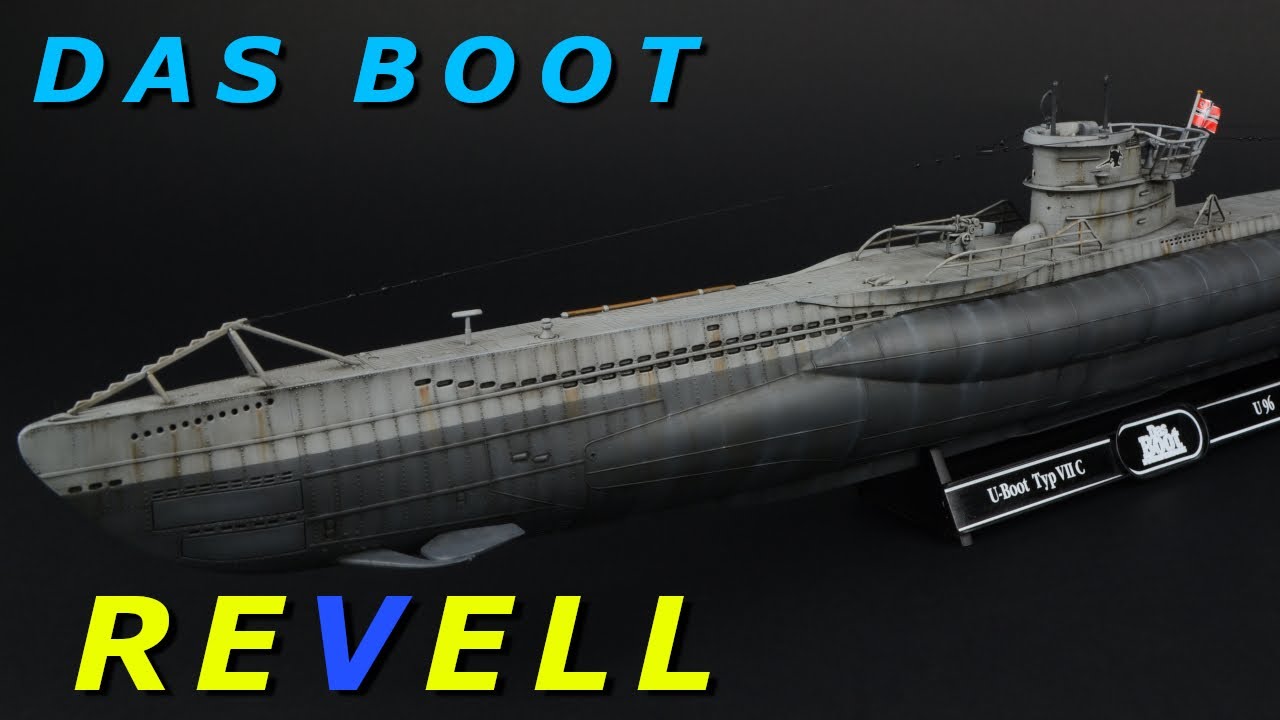 DAS BOOT U96 TYPE VII C Revell 1/144  UBOAT
