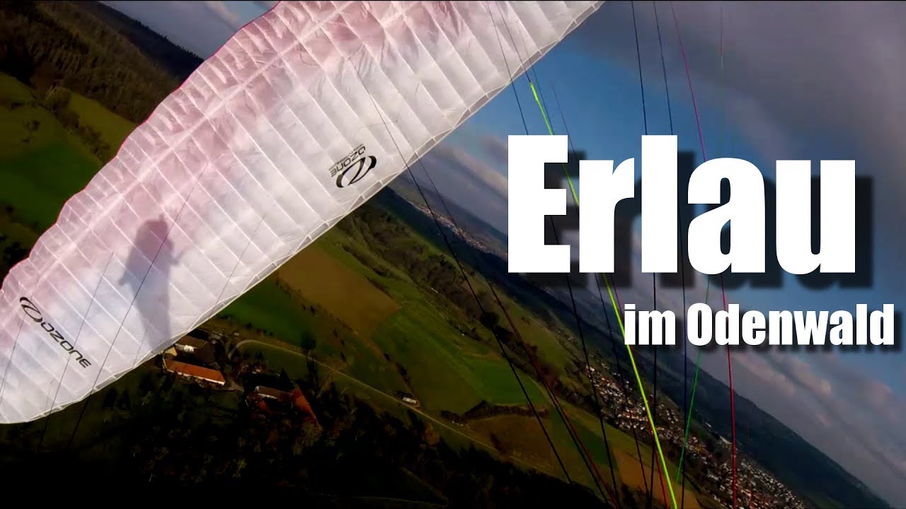 Gleitschirm - Erlau im Odenwald